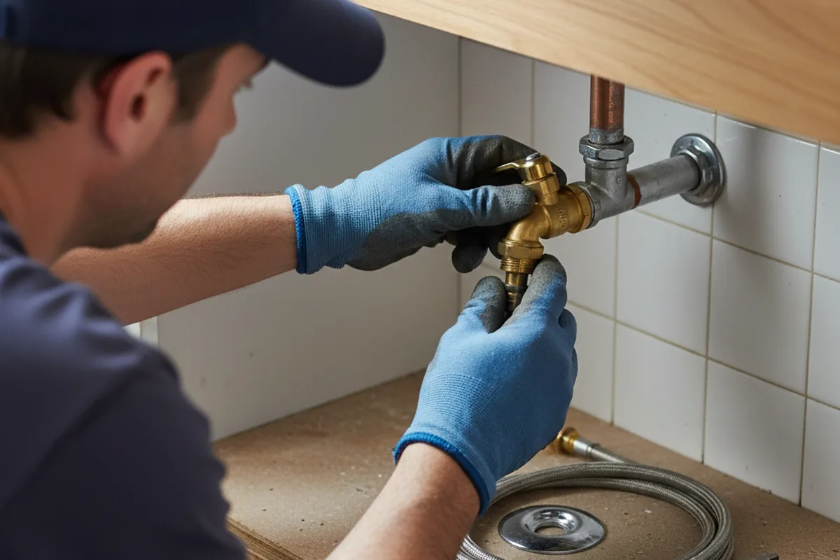 Shutoff valve and fitting work during Repiping in Granite Falls